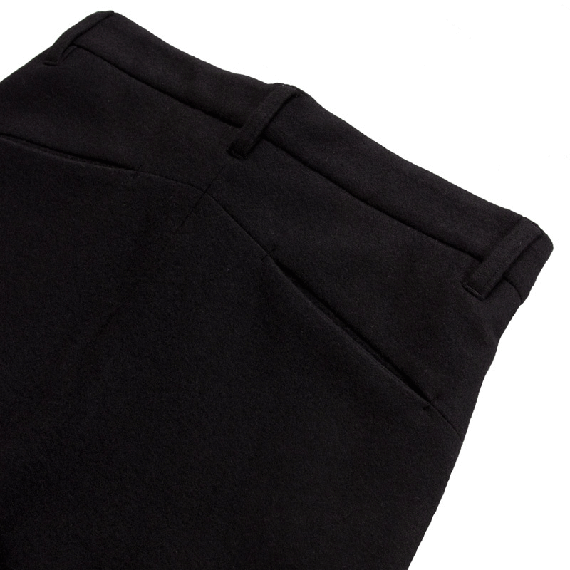 Wool-Cashmere Mid Trousers