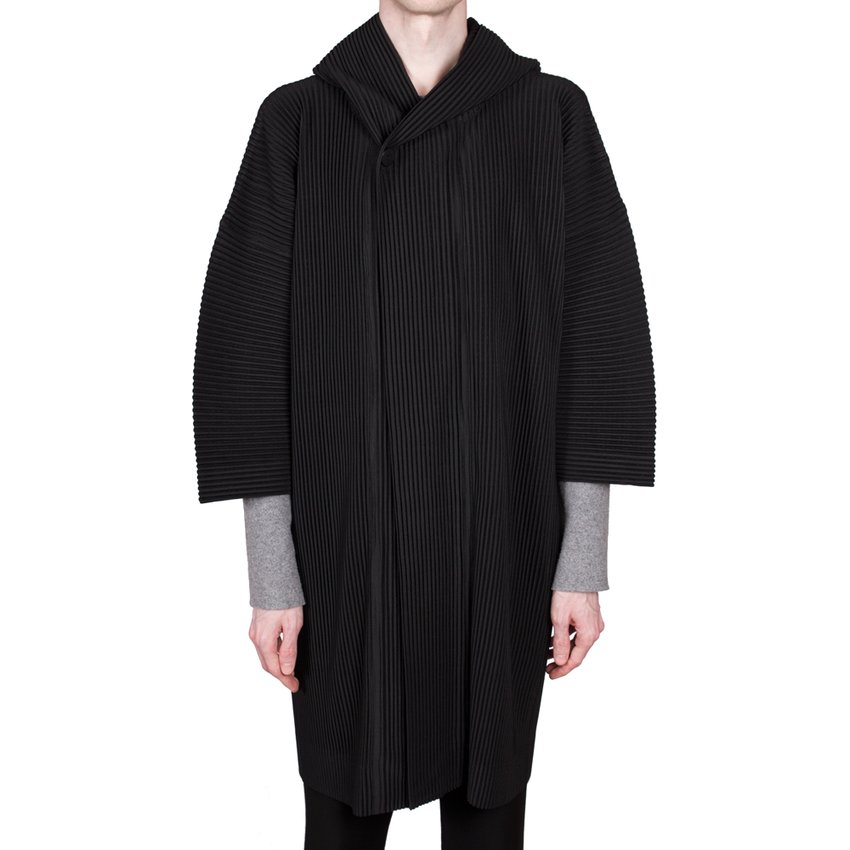Issey Miyake Homme Plissé Hooded Coat | Suspension Point