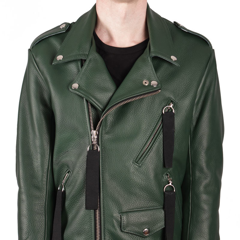 Double-Rider Leather Jacket
