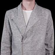 Printed Zip-Up Jacket by Stephan Schneider